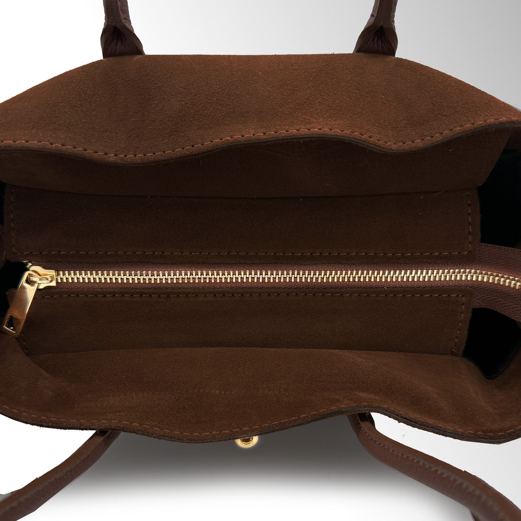 Borsa Victoria camoscio