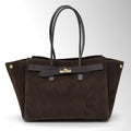Borsa Victoria Camoscio - Testa di Moro camoscio