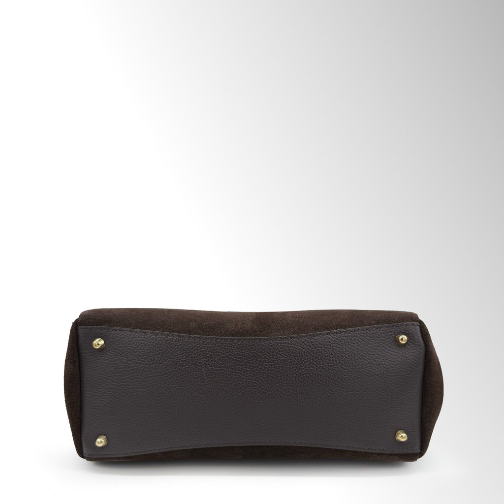 Borsa Victoria camoscio