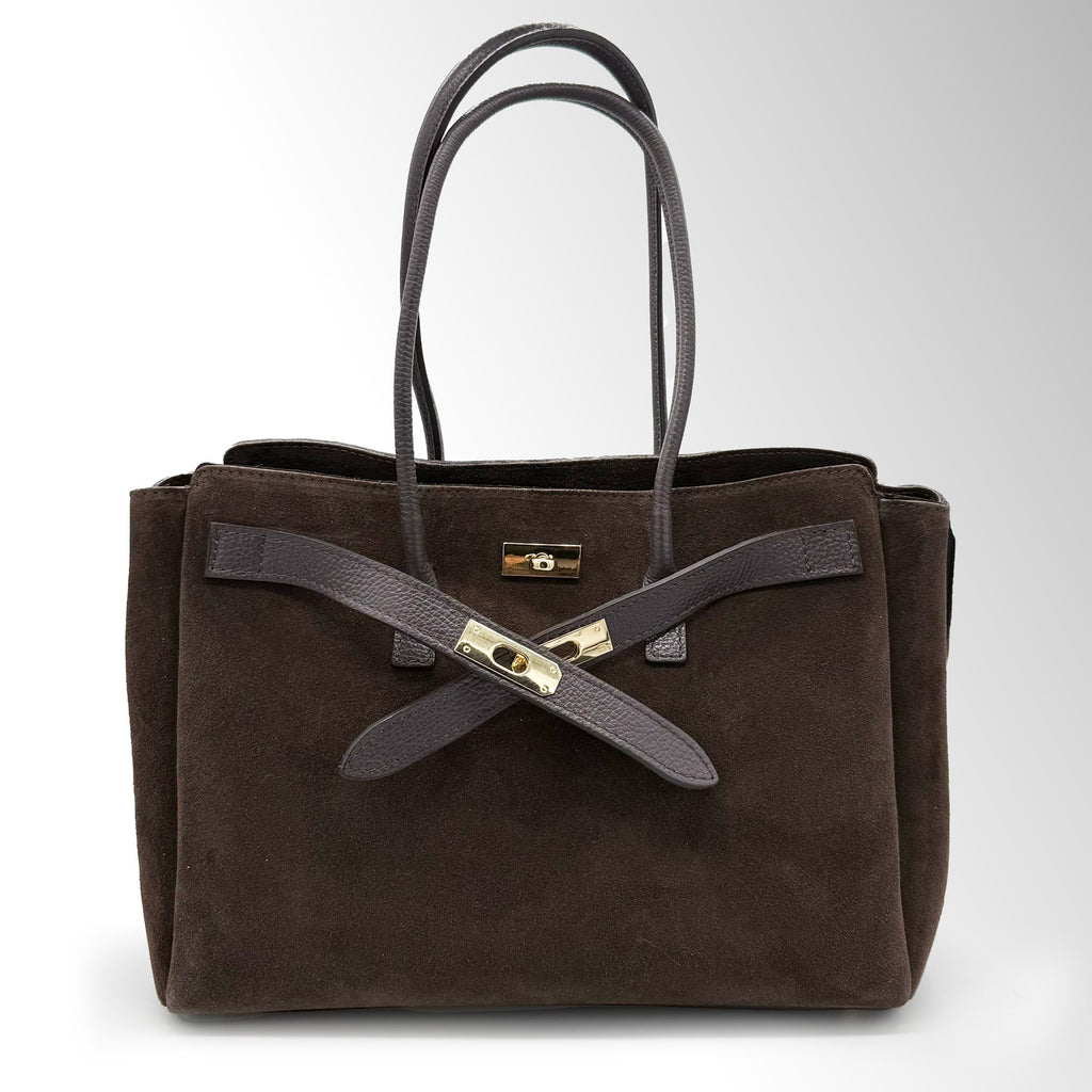 Borsa Victoria camoscio