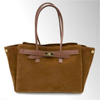 Borsa Victoria Camoscio - Cuoio Camoscio