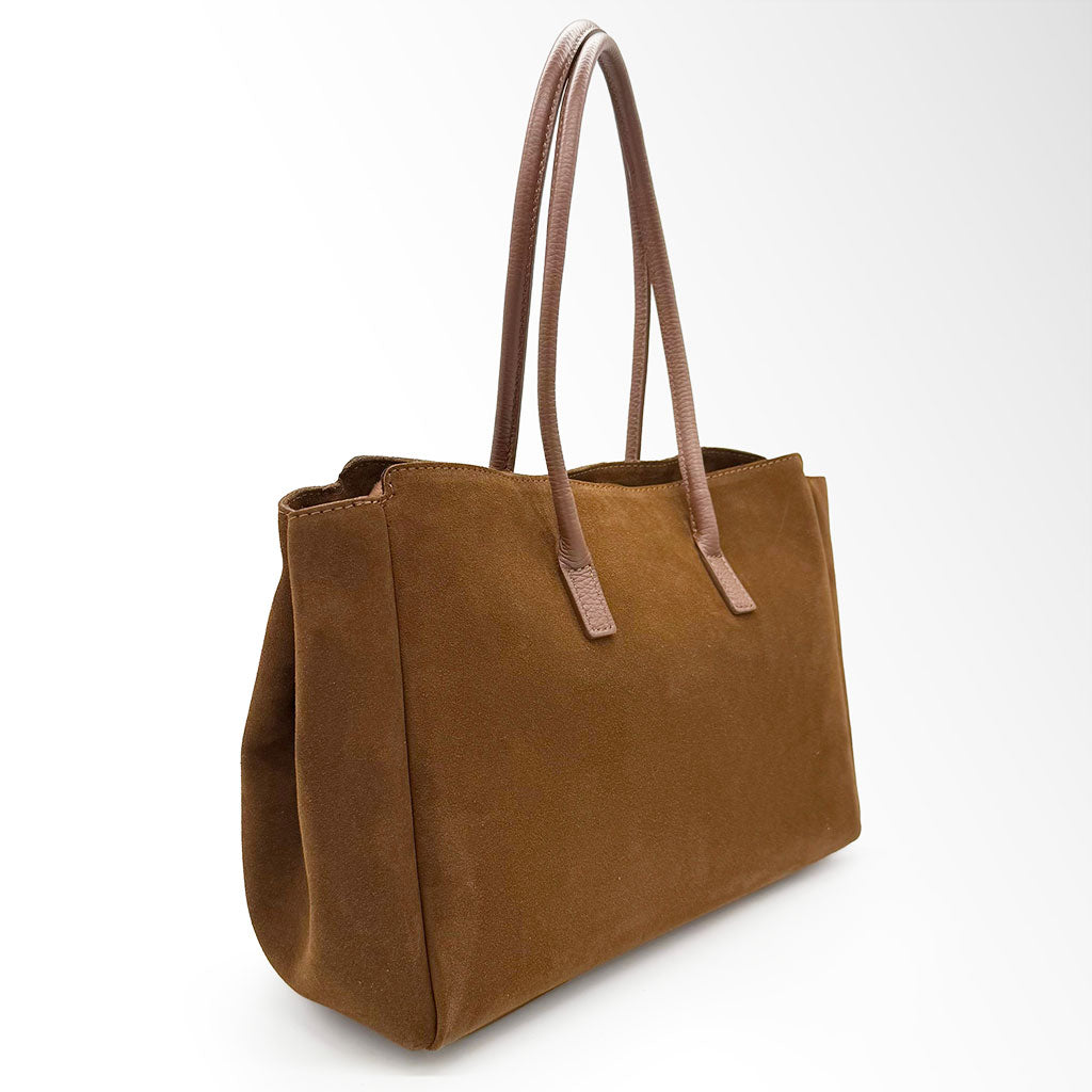 Borsa Victoria camoscio