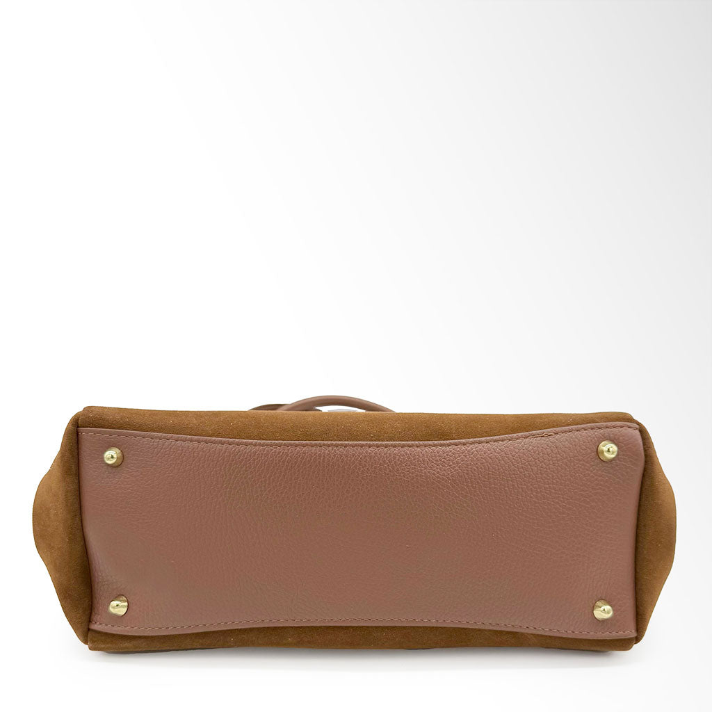 Borsa Victoria camoscio