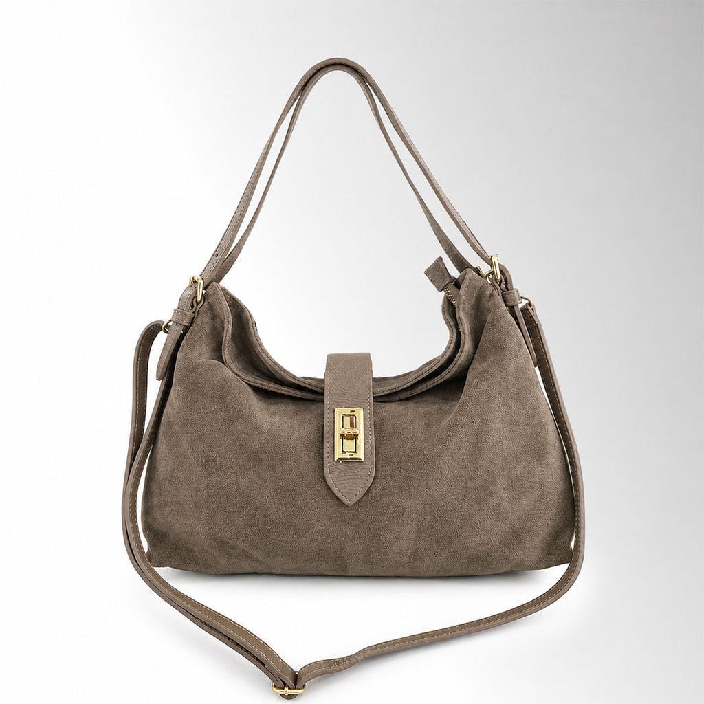 Borsa Zara camoscio