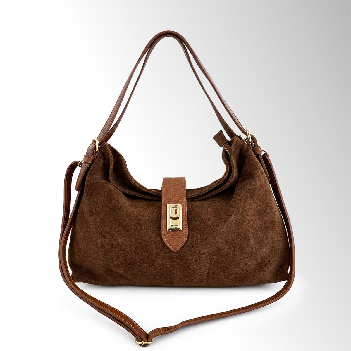 Borsa Zara camoscio