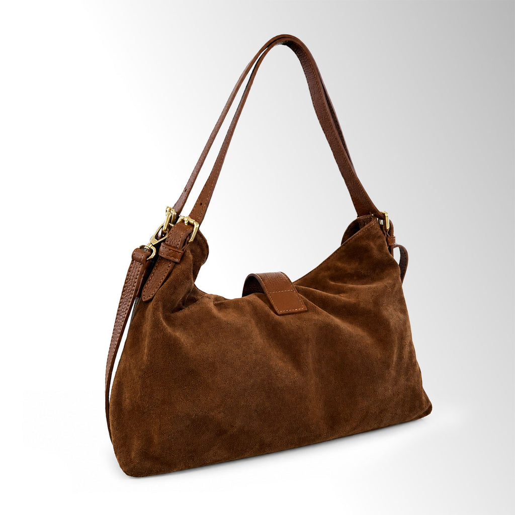 Borsa Zara camoscio