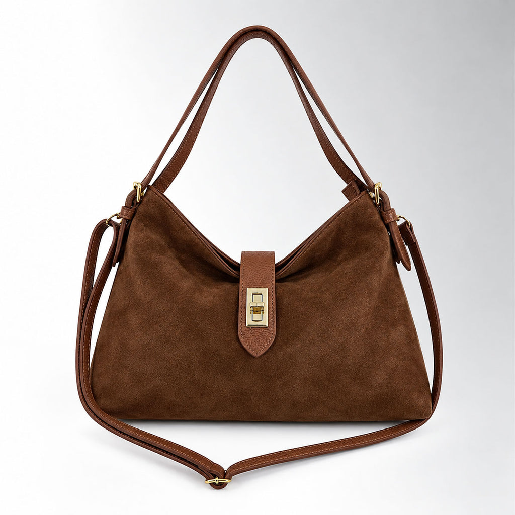 Borsa Zara camoscio