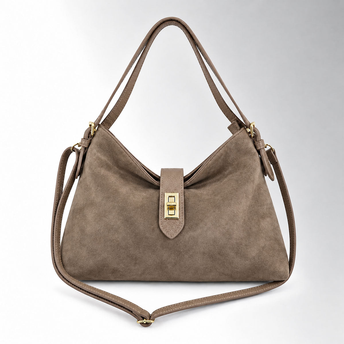 Borsa Zara camoscio