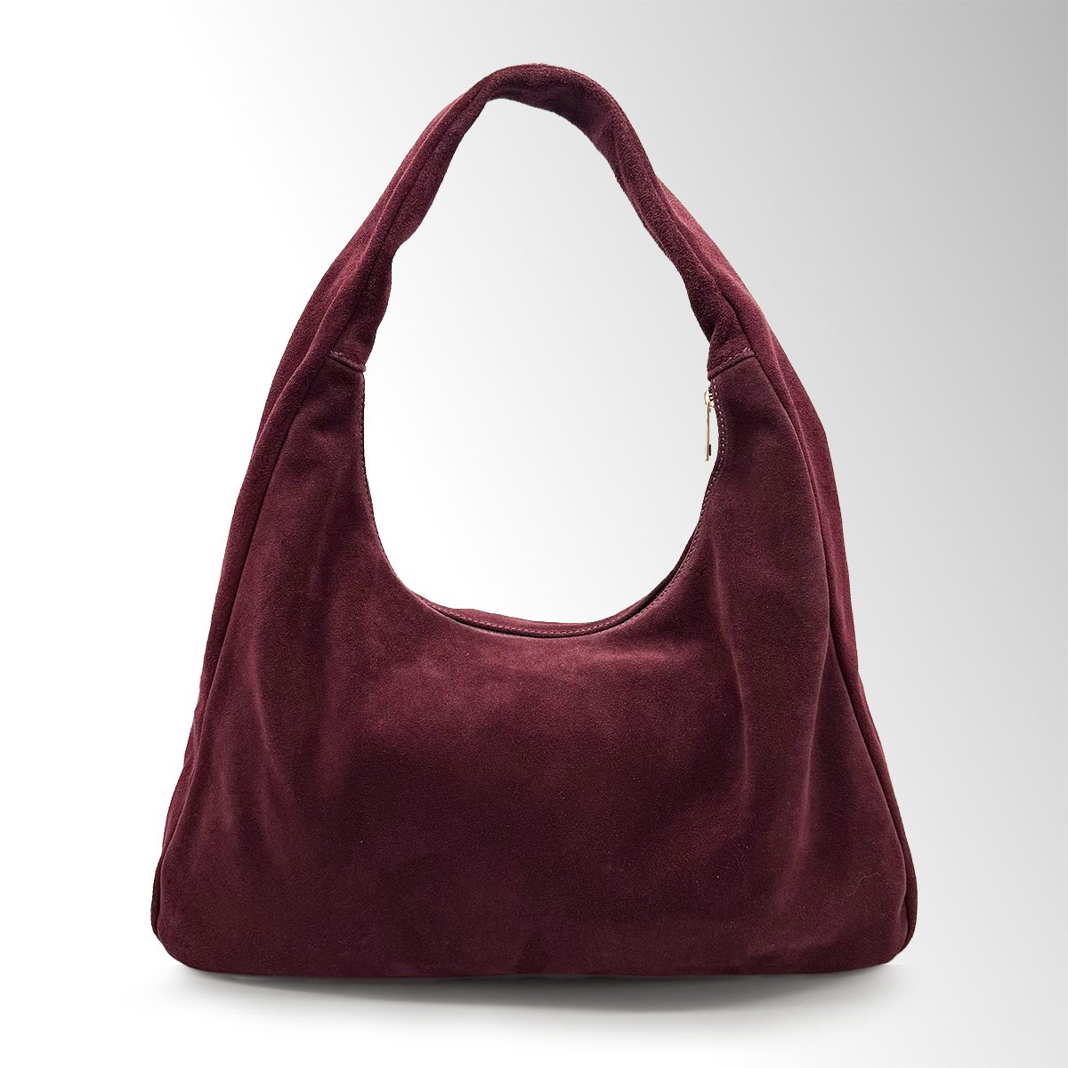 Borsa Zena Camoscio - Bordeaux