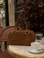 Borsa Brownie camoscio